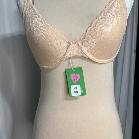 Natori Lace Underwire Bra Neutral Beige 30DD - Picture 7 of 14